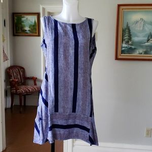 Linen Stripped Dress